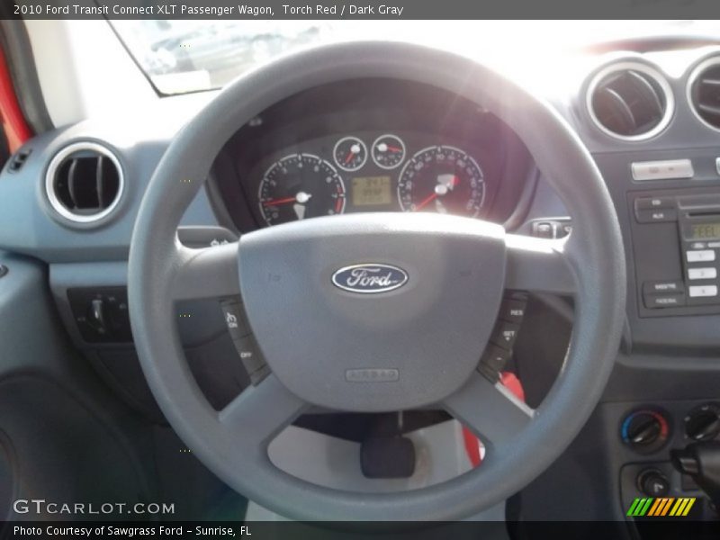 Torch Red / Dark Gray 2010 Ford Transit Connect XLT Passenger Wagon