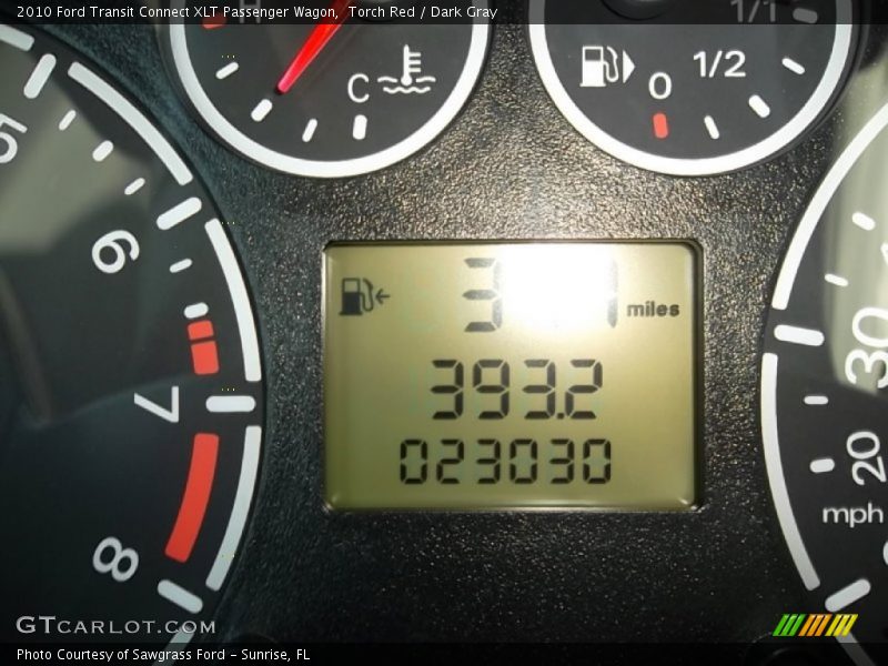 Torch Red / Dark Gray 2010 Ford Transit Connect XLT Passenger Wagon