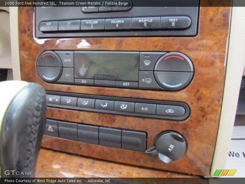 Titanium Green Metallic / Pebble Beige 2006 Ford Five Hundred SEL