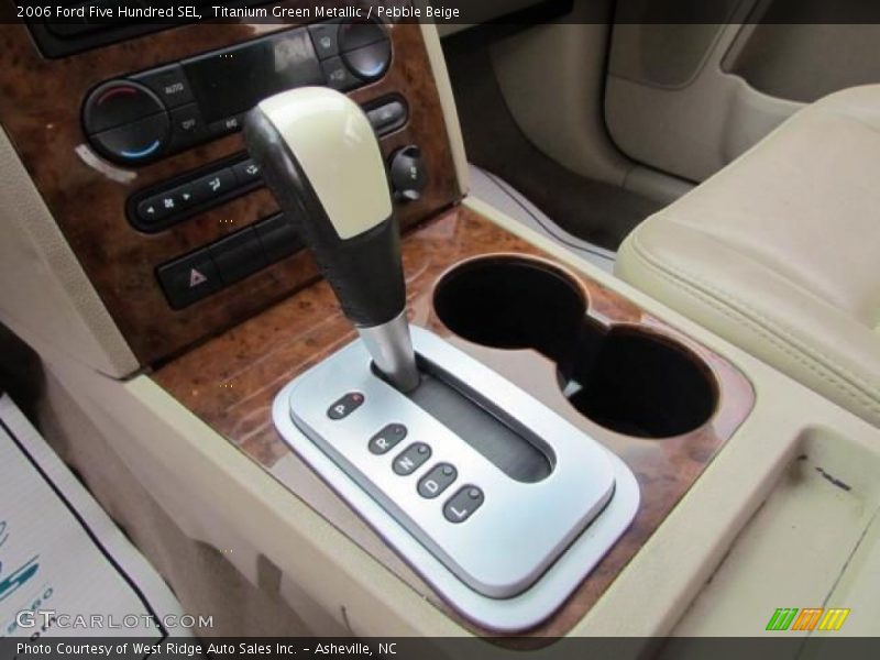 Titanium Green Metallic / Pebble Beige 2006 Ford Five Hundred SEL