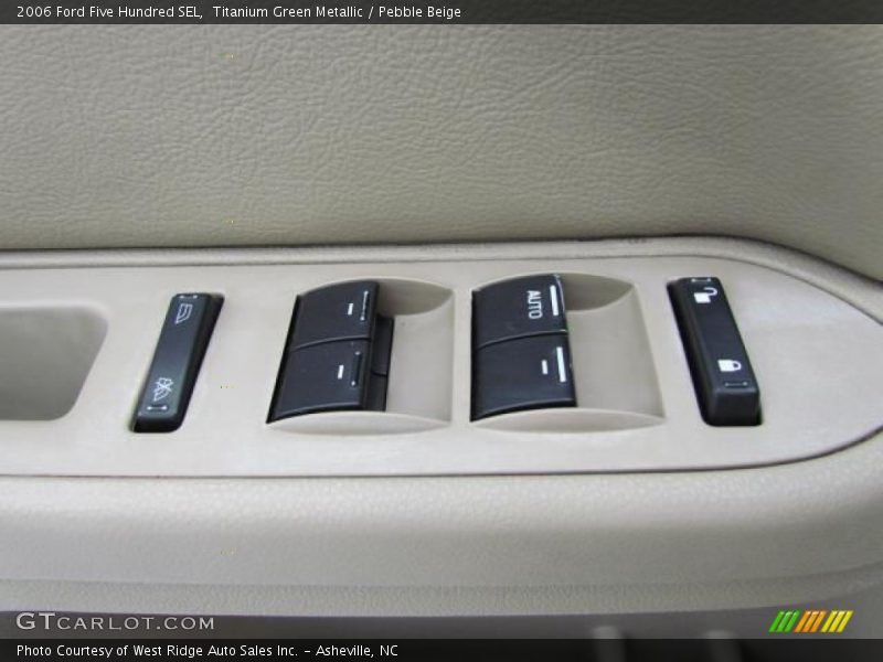 Titanium Green Metallic / Pebble Beige 2006 Ford Five Hundred SEL