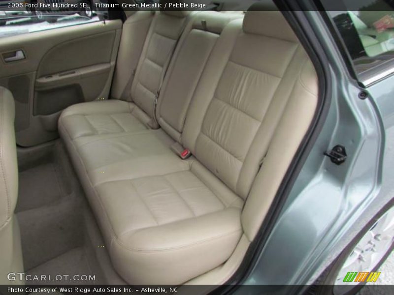 Titanium Green Metallic / Pebble Beige 2006 Ford Five Hundred SEL