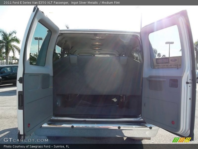 Ingot Silver Metallic / Medium Flint 2011 Ford E Series Van E350 XLT Passenger