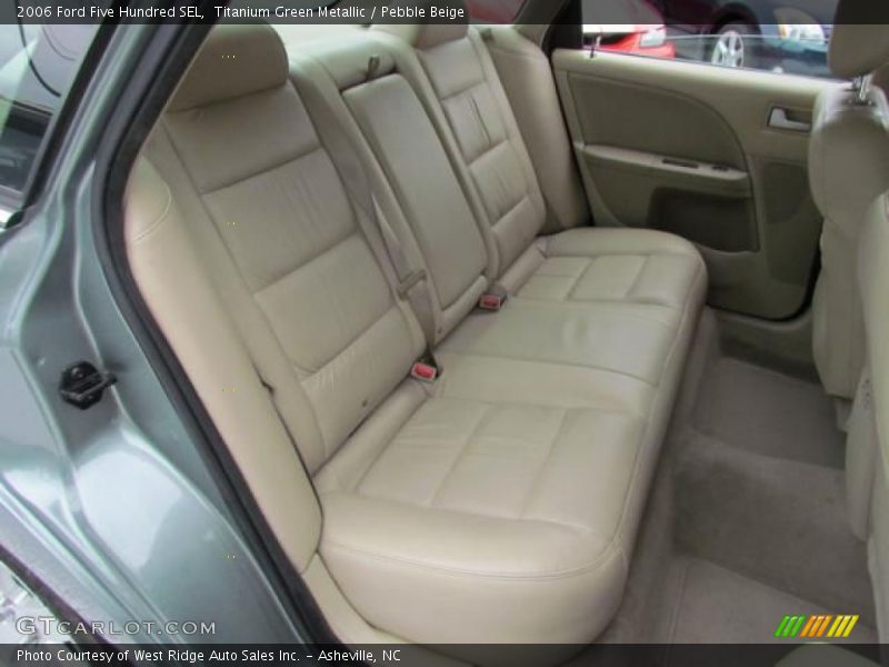 Titanium Green Metallic / Pebble Beige 2006 Ford Five Hundred SEL