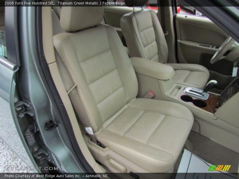 Titanium Green Metallic / Pebble Beige 2006 Ford Five Hundred SEL