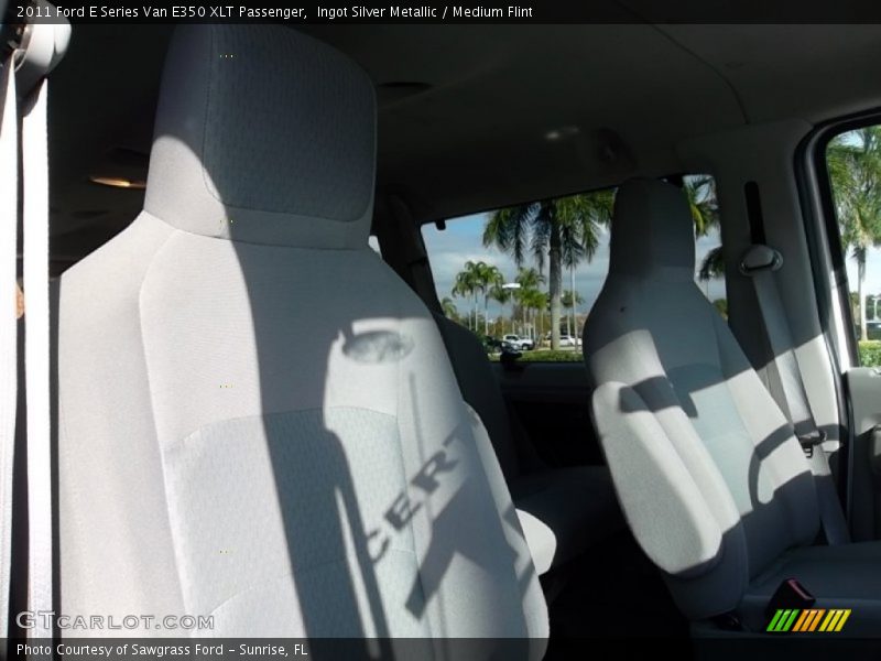 Ingot Silver Metallic / Medium Flint 2011 Ford E Series Van E350 XLT Passenger