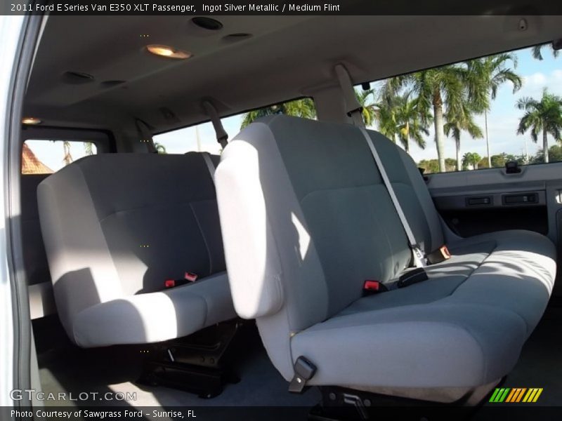 Ingot Silver Metallic / Medium Flint 2011 Ford E Series Van E350 XLT Passenger