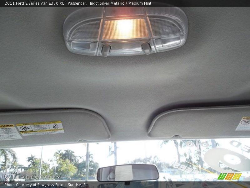 Ingot Silver Metallic / Medium Flint 2011 Ford E Series Van E350 XLT Passenger