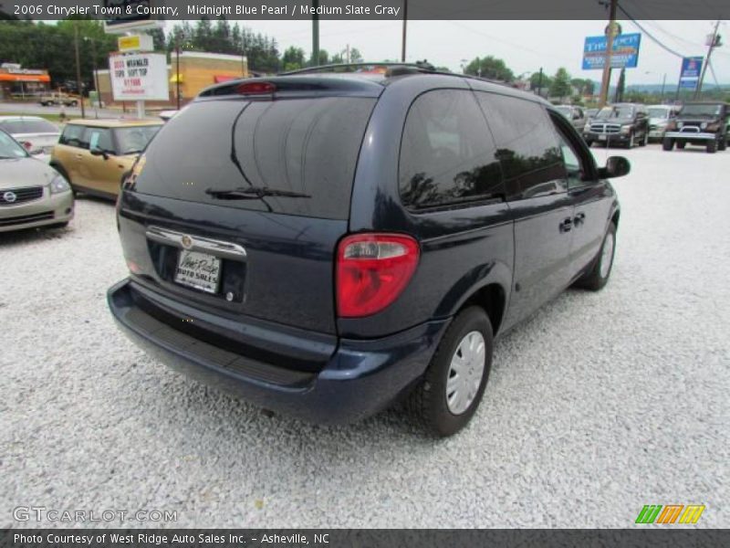 Midnight Blue Pearl / Medium Slate Gray 2006 Chrysler Town & Country