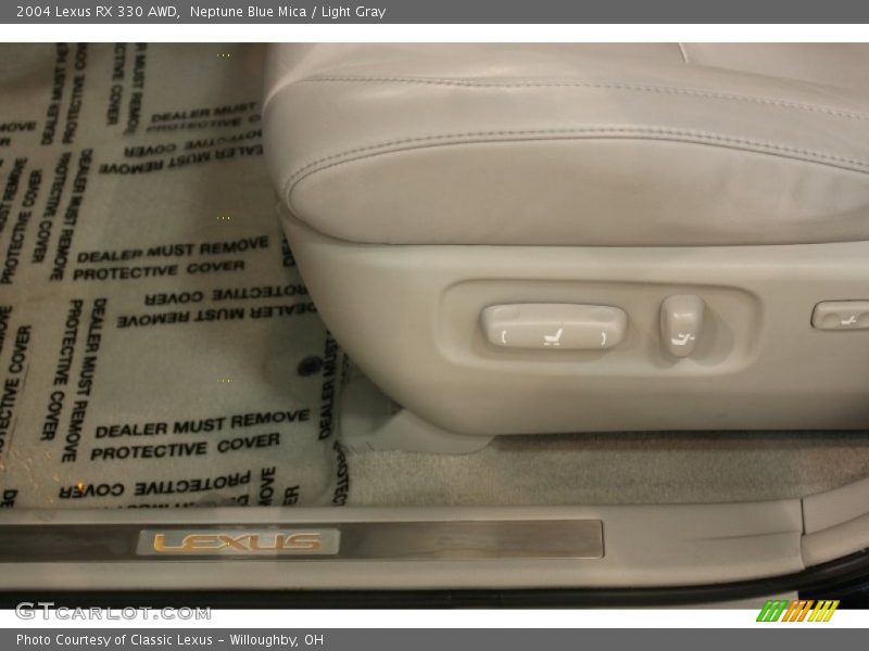 Neptune Blue Mica / Light Gray 2004 Lexus RX 330 AWD