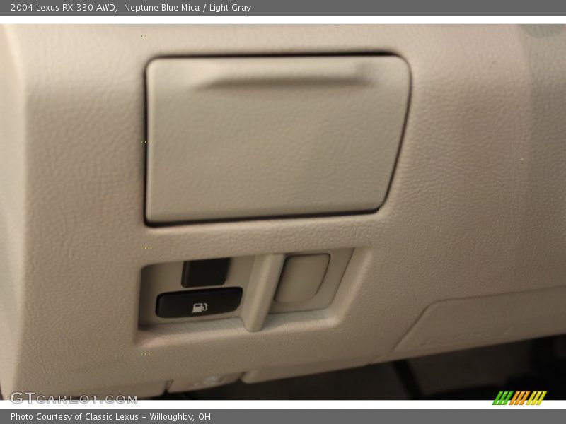 Neptune Blue Mica / Light Gray 2004 Lexus RX 330 AWD
