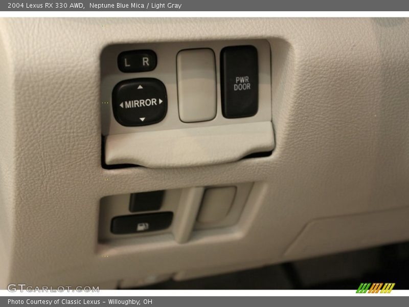 Neptune Blue Mica / Light Gray 2004 Lexus RX 330 AWD