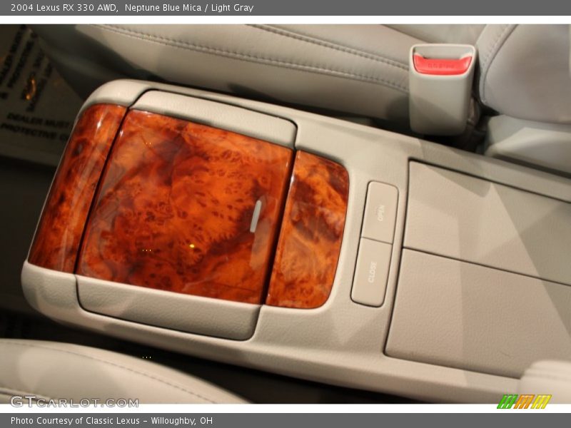 Neptune Blue Mica / Light Gray 2004 Lexus RX 330 AWD