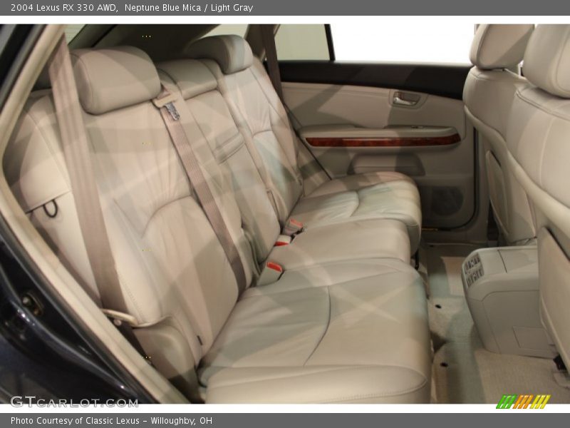 Neptune Blue Mica / Light Gray 2004 Lexus RX 330 AWD