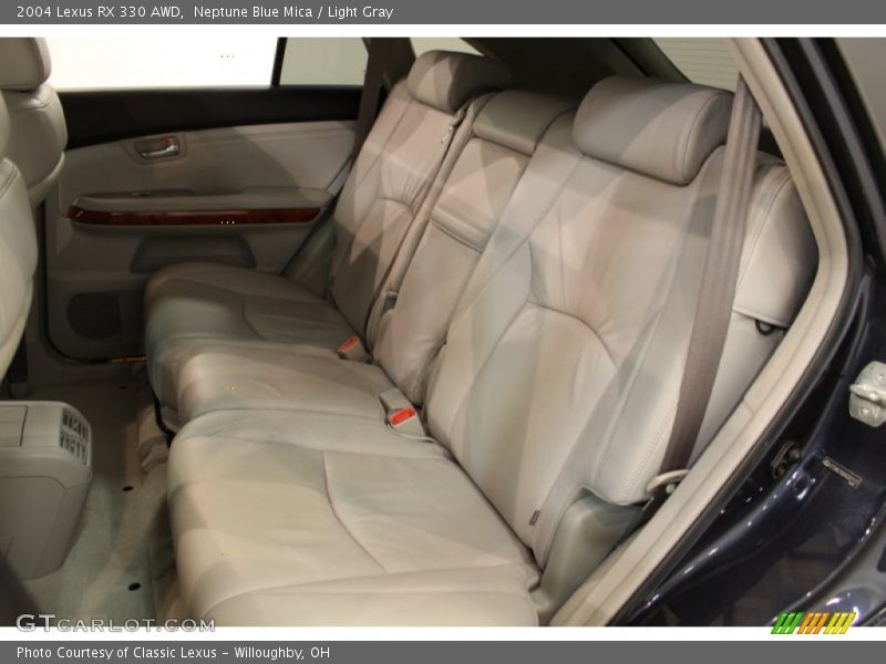 Neptune Blue Mica / Light Gray 2004 Lexus RX 330 AWD