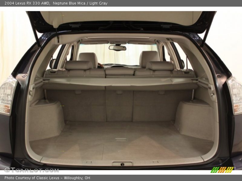 Neptune Blue Mica / Light Gray 2004 Lexus RX 330 AWD