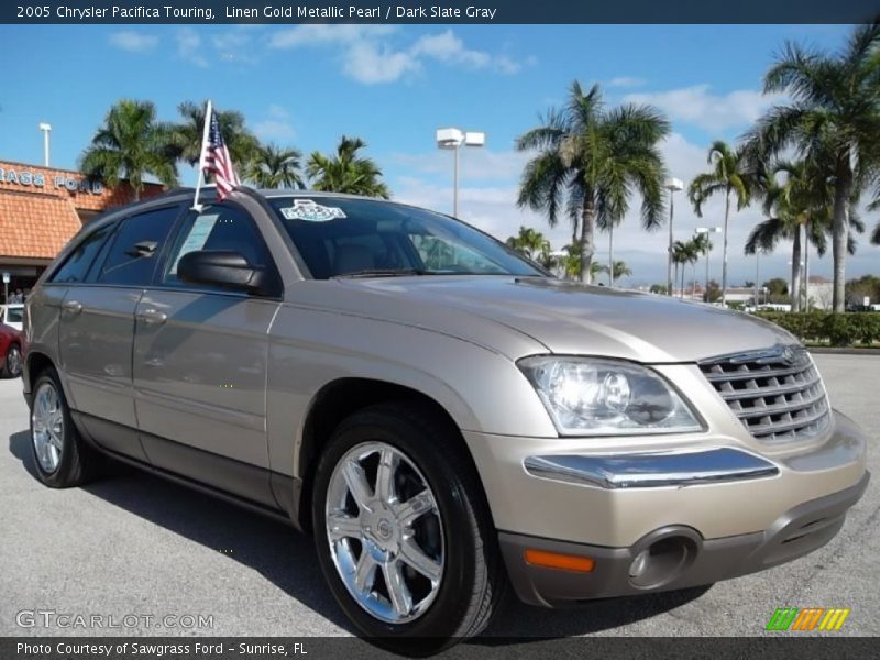 Linen Gold Metallic Pearl / Dark Slate Gray 2005 Chrysler Pacifica Touring