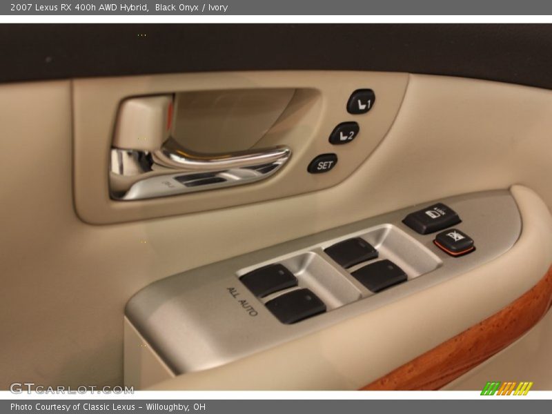 Black Onyx / Ivory 2007 Lexus RX 400h AWD Hybrid