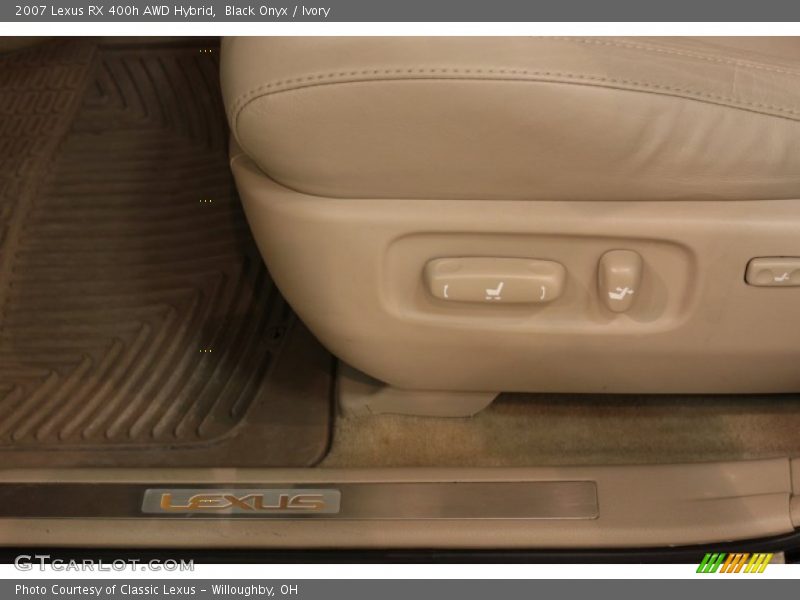 Black Onyx / Ivory 2007 Lexus RX 400h AWD Hybrid