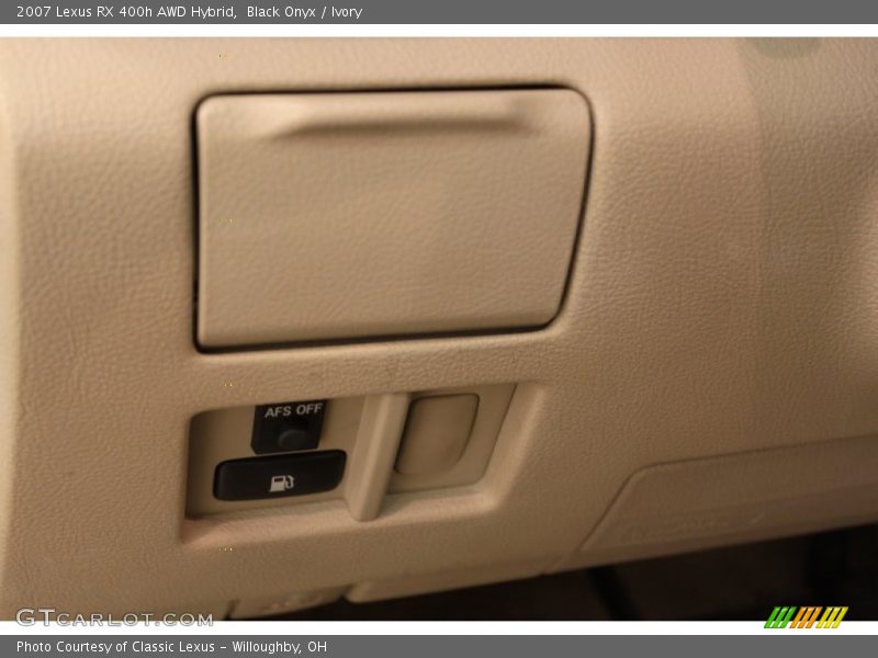 Black Onyx / Ivory 2007 Lexus RX 400h AWD Hybrid