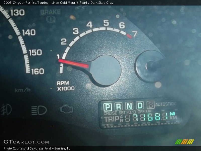 Linen Gold Metallic Pearl / Dark Slate Gray 2005 Chrysler Pacifica Touring