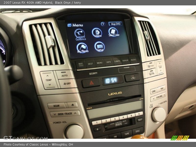 Black Onyx / Ivory 2007 Lexus RX 400h AWD Hybrid