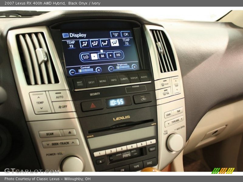 Black Onyx / Ivory 2007 Lexus RX 400h AWD Hybrid