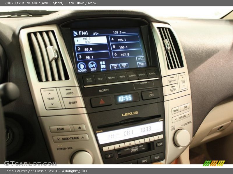 Black Onyx / Ivory 2007 Lexus RX 400h AWD Hybrid