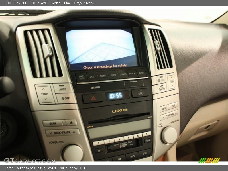 Black Onyx / Ivory 2007 Lexus RX 400h AWD Hybrid