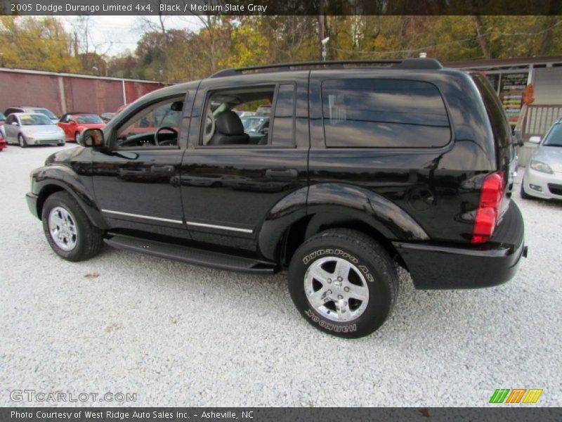 Black / Medium Slate Gray 2005 Dodge Durango Limited 4x4