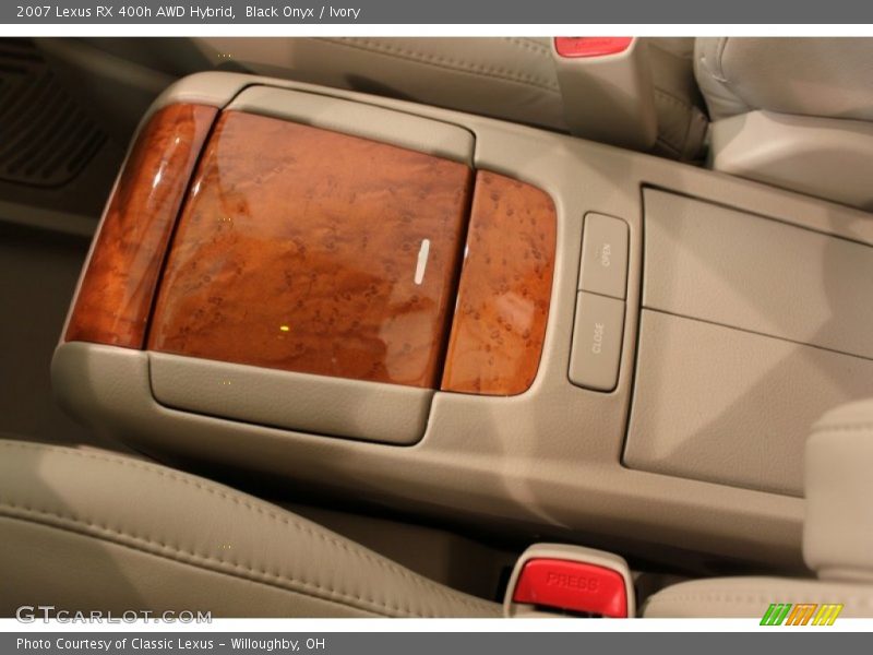 Black Onyx / Ivory 2007 Lexus RX 400h AWD Hybrid