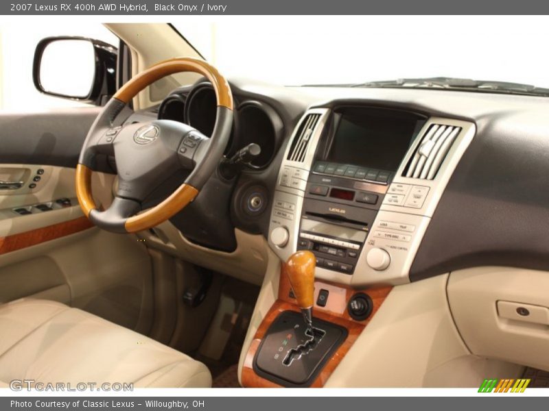 Black Onyx / Ivory 2007 Lexus RX 400h AWD Hybrid