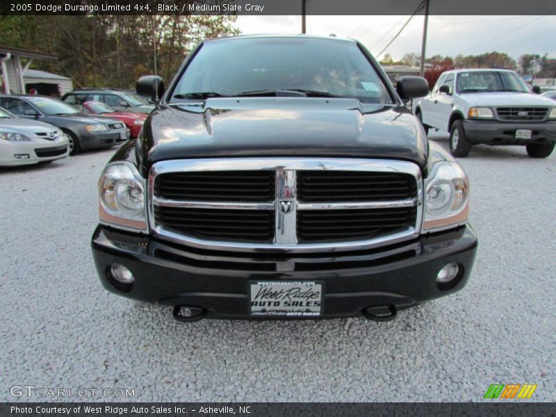 Black / Medium Slate Gray 2005 Dodge Durango Limited 4x4