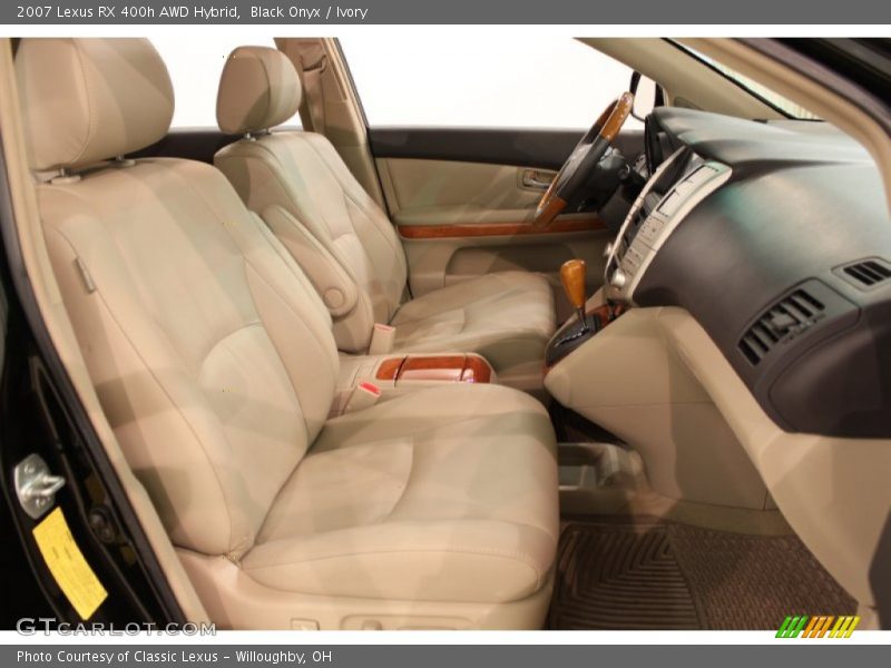 Black Onyx / Ivory 2007 Lexus RX 400h AWD Hybrid