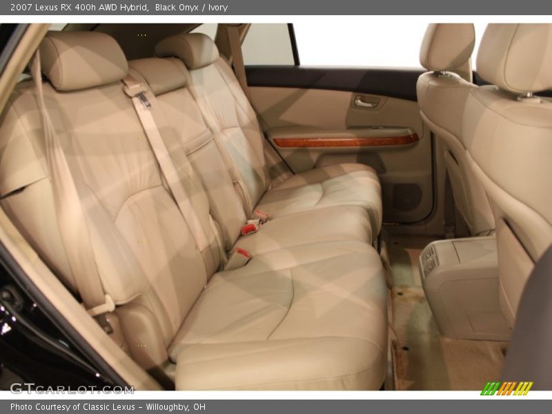 Black Onyx / Ivory 2007 Lexus RX 400h AWD Hybrid