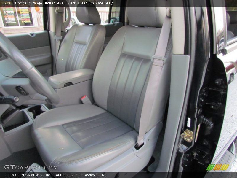 Black / Medium Slate Gray 2005 Dodge Durango Limited 4x4