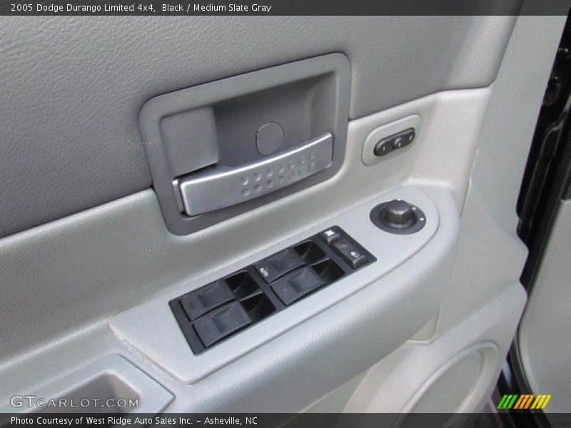 Black / Medium Slate Gray 2005 Dodge Durango Limited 4x4