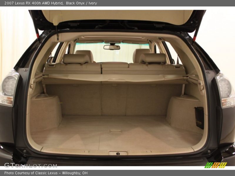 Black Onyx / Ivory 2007 Lexus RX 400h AWD Hybrid