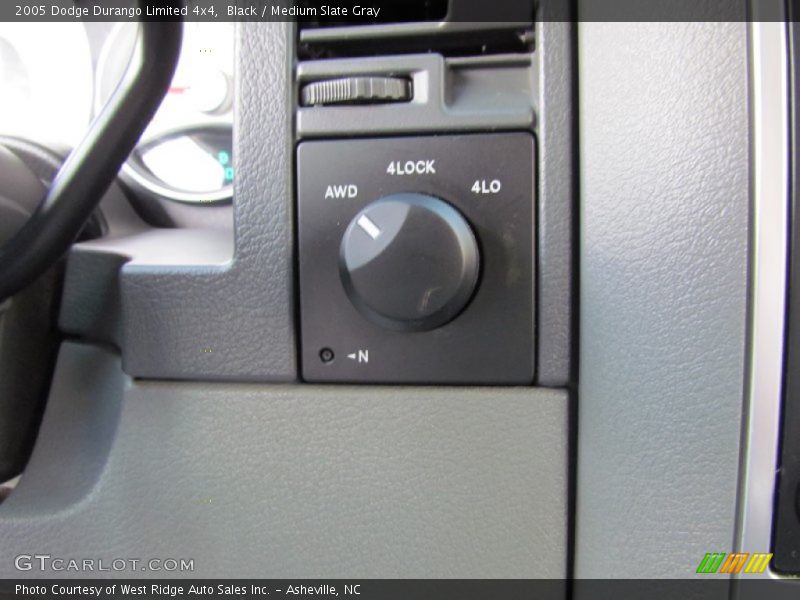 Black / Medium Slate Gray 2005 Dodge Durango Limited 4x4