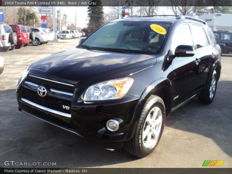 Black / Ash Gray 2009 Toyota RAV4 Limited V6 4WD