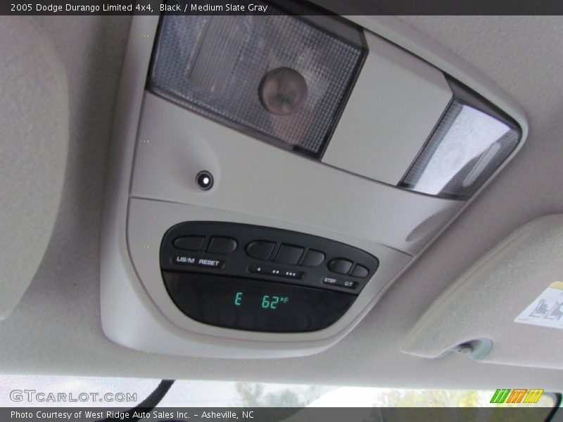 Black / Medium Slate Gray 2005 Dodge Durango Limited 4x4