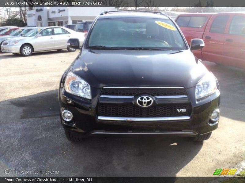 Black / Ash Gray 2009 Toyota RAV4 Limited V6 4WD