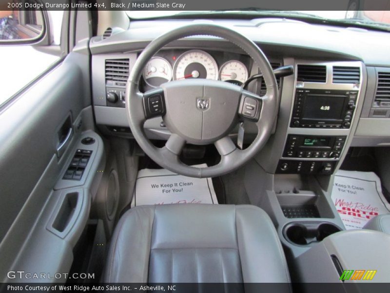 Black / Medium Slate Gray 2005 Dodge Durango Limited 4x4