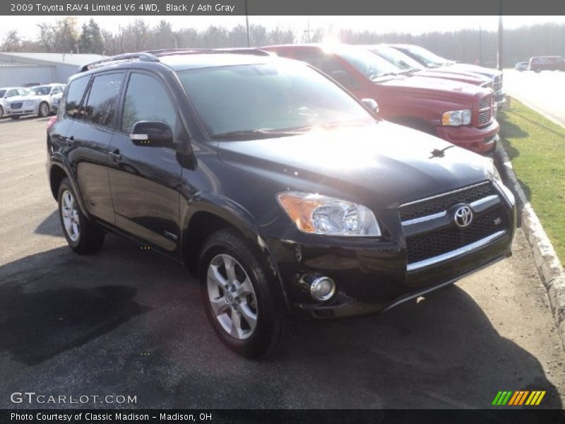 Black / Ash Gray 2009 Toyota RAV4 Limited V6 4WD