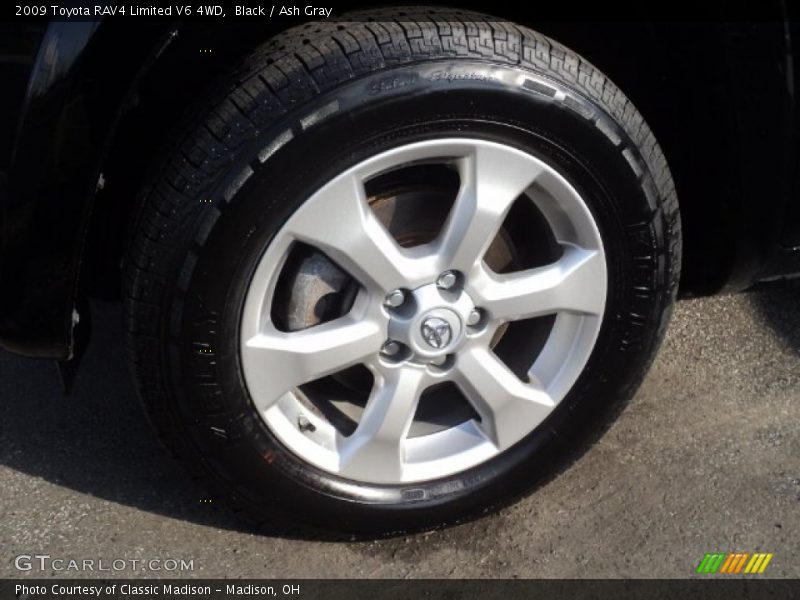 Black / Ash Gray 2009 Toyota RAV4 Limited V6 4WD