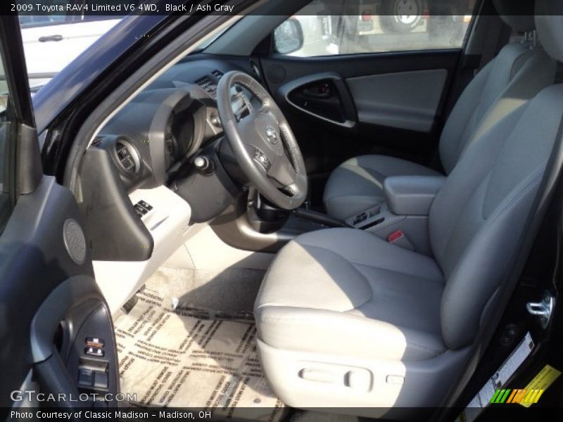 Black / Ash Gray 2009 Toyota RAV4 Limited V6 4WD