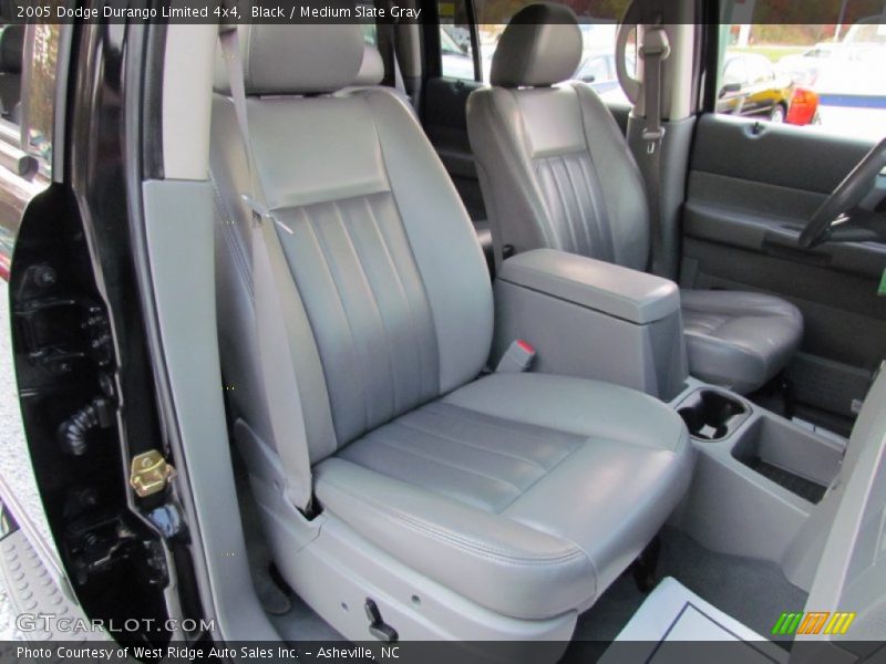 Black / Medium Slate Gray 2005 Dodge Durango Limited 4x4