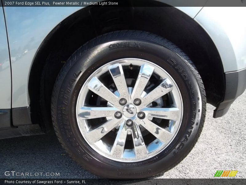 Pewter Metallic / Medium Light Stone 2007 Ford Edge SEL Plus
