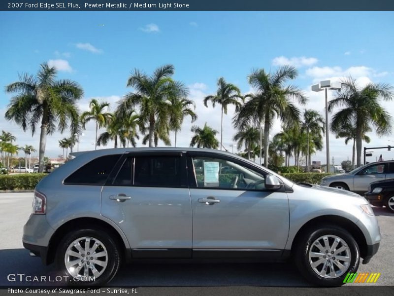 Pewter Metallic / Medium Light Stone 2007 Ford Edge SEL Plus