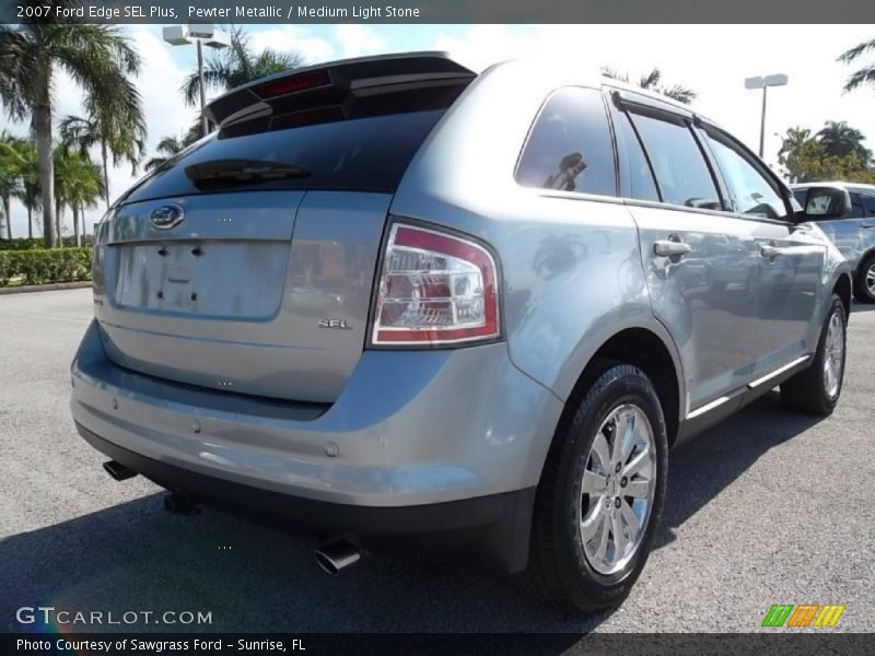 Pewter Metallic / Medium Light Stone 2007 Ford Edge SEL Plus